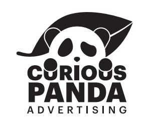 Curious Panda Advertising logo for marketing and advertising services.